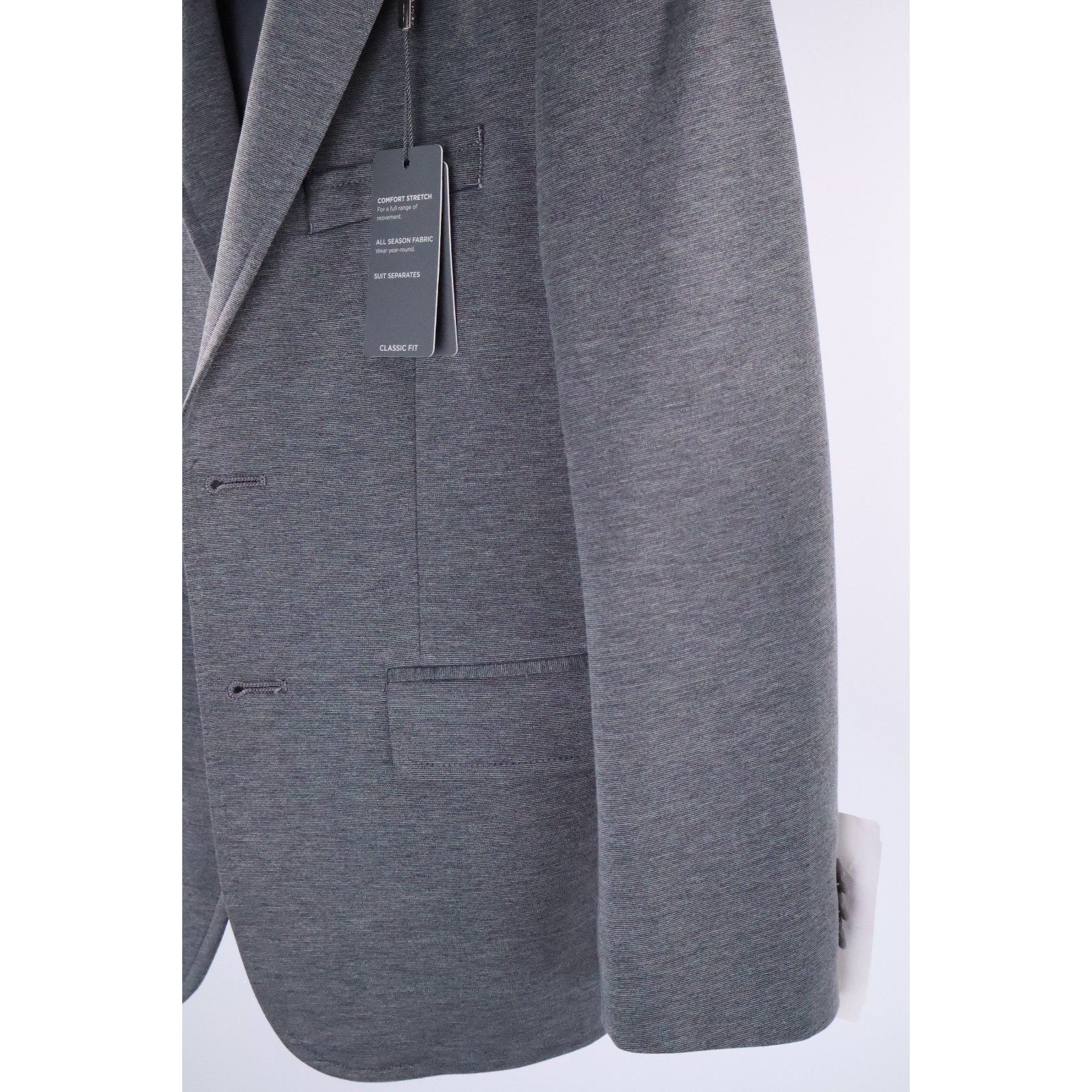 Michael Kors BKAFF Youth Size 10R Gray Suit Jacket $150 NWT