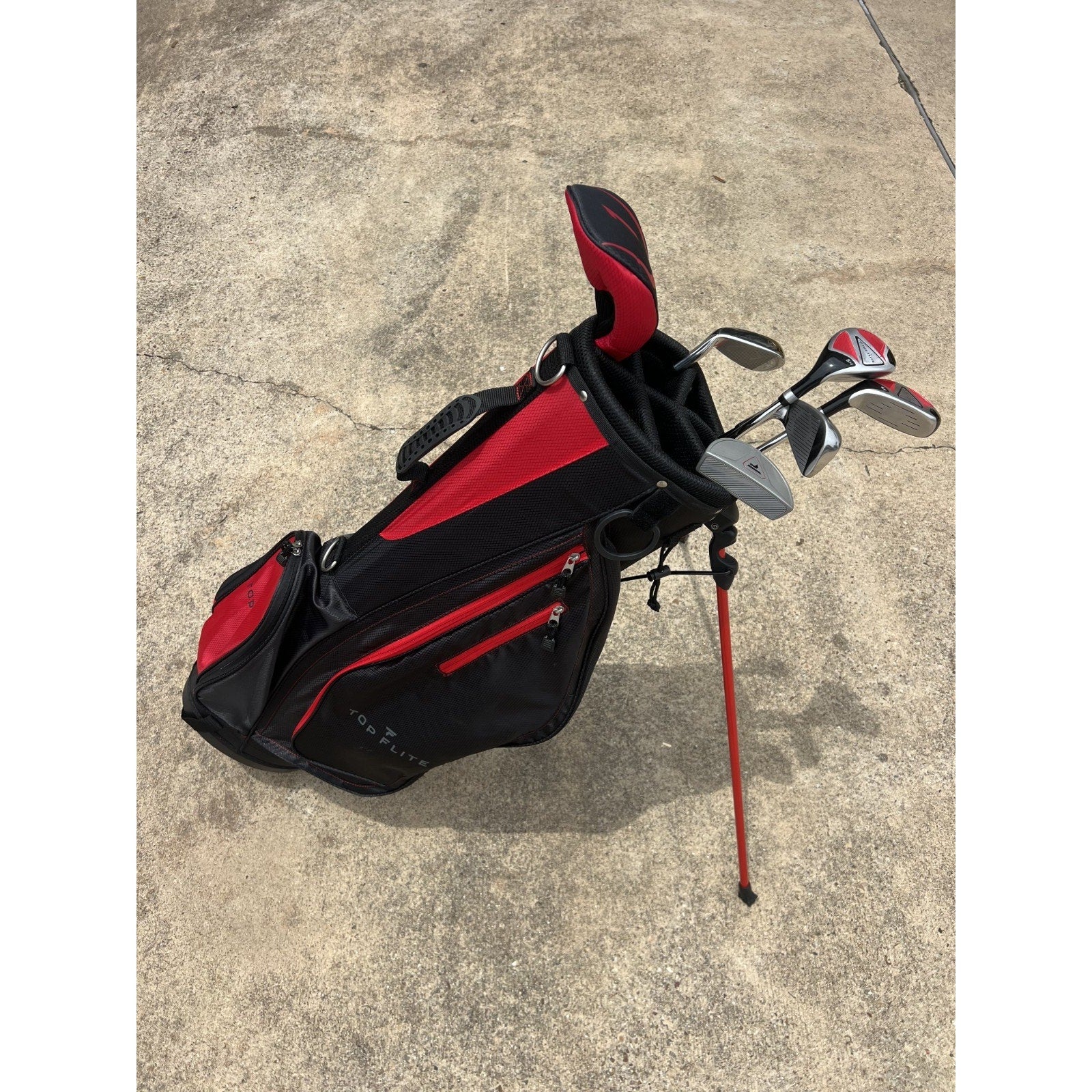 Top Flite Incomplete Golf Club Sets With Bag READ