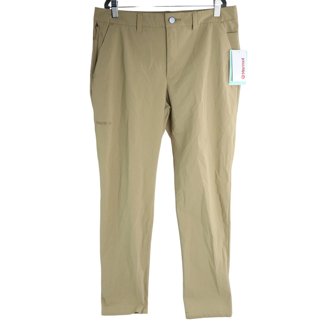 Marmot Arch Rock Pants Women's Size 10 Shelter Tan Hiking Outdoor MSRP $85