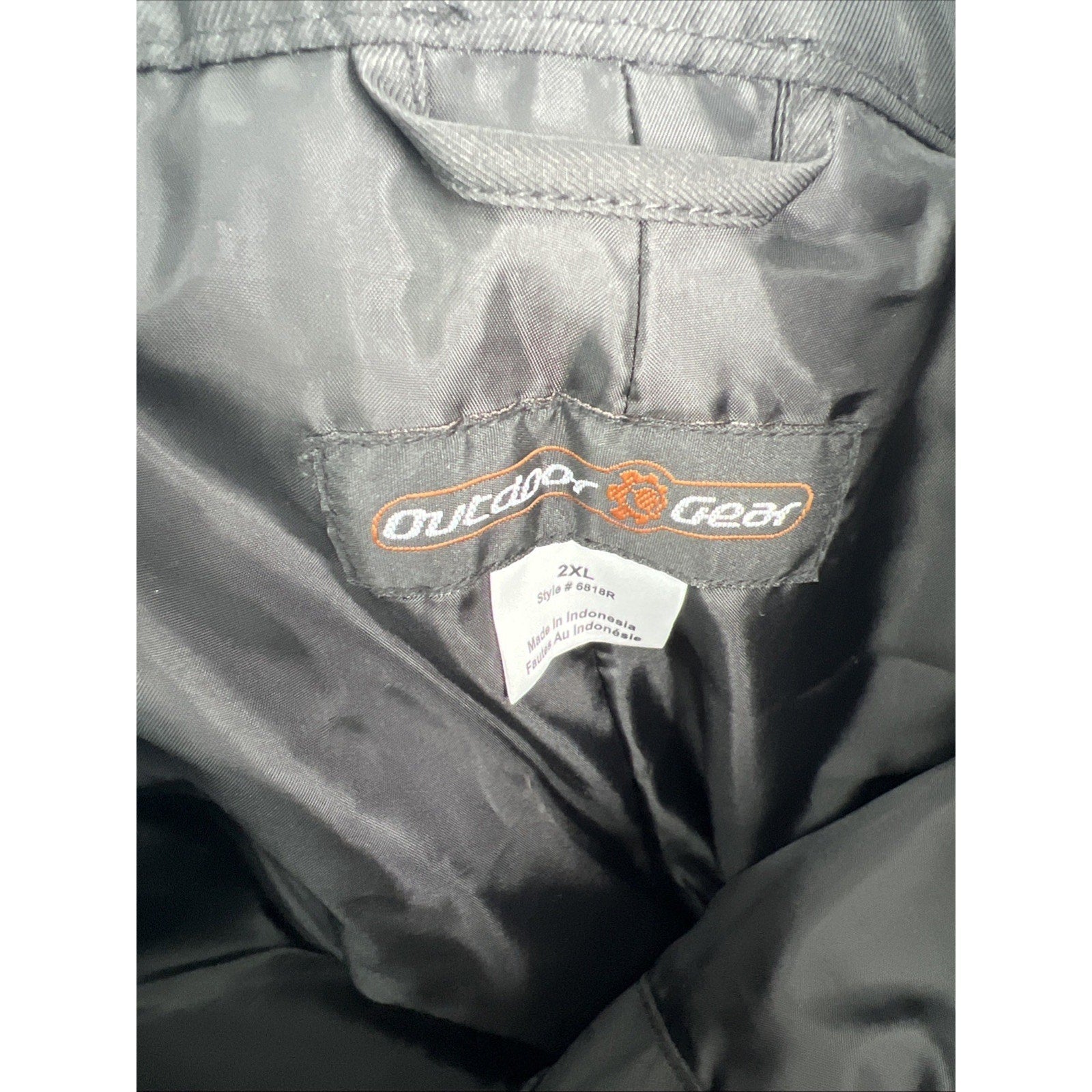 Outdoor Gear Men's Polar Snow Pants Black Insulated Waterproof Ski 2XL NWT