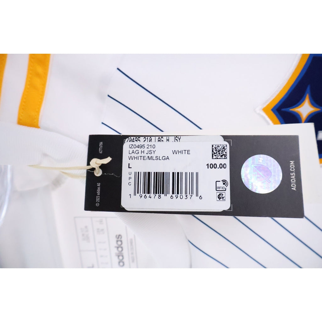 Adidas LA Galaxy Los Angeles 2024/2025 Home White Jersey Men's Large NWT MLS2