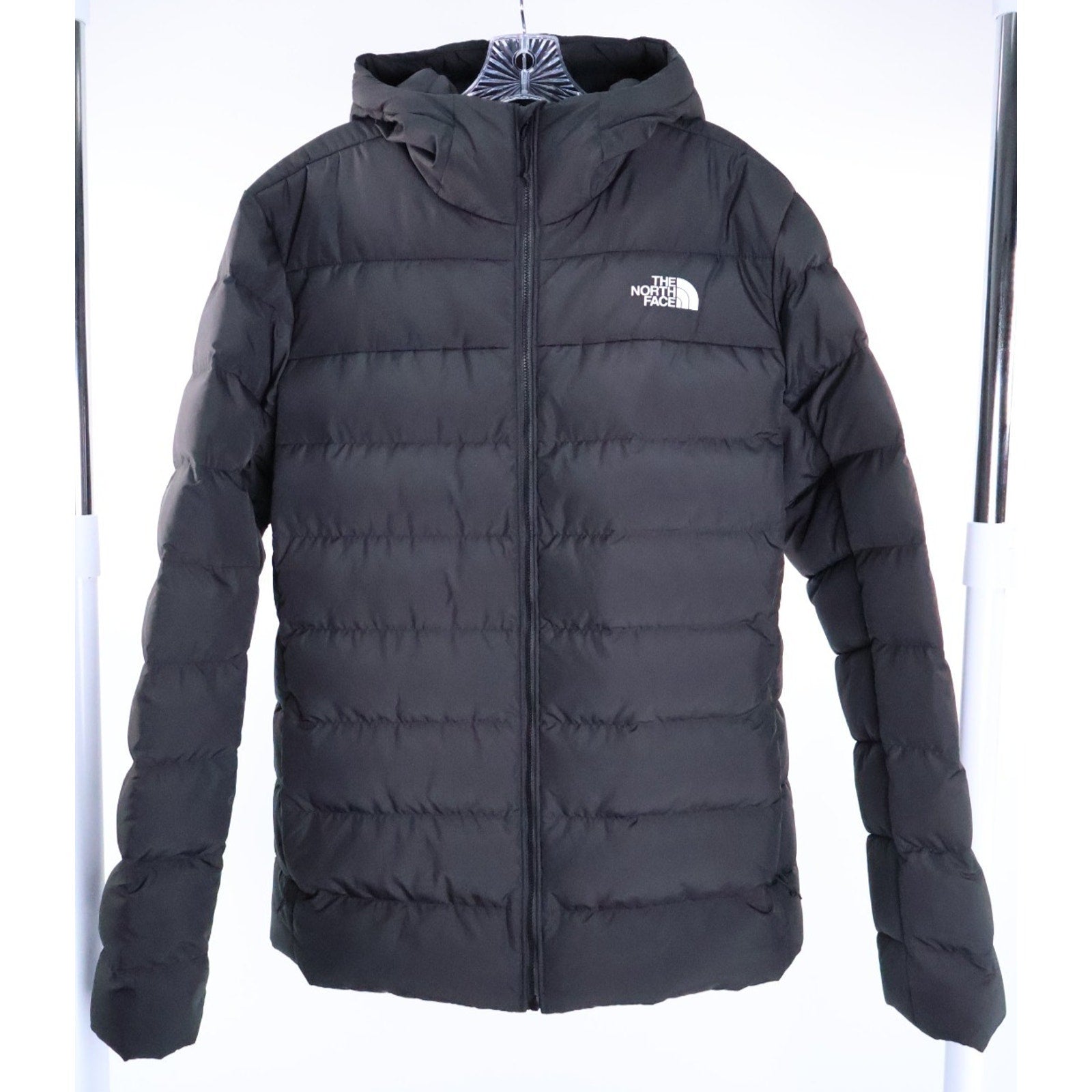 The North Face Aconcagua 3 Hoodie Jacket Men's Large Smokey Black $250 New Read2