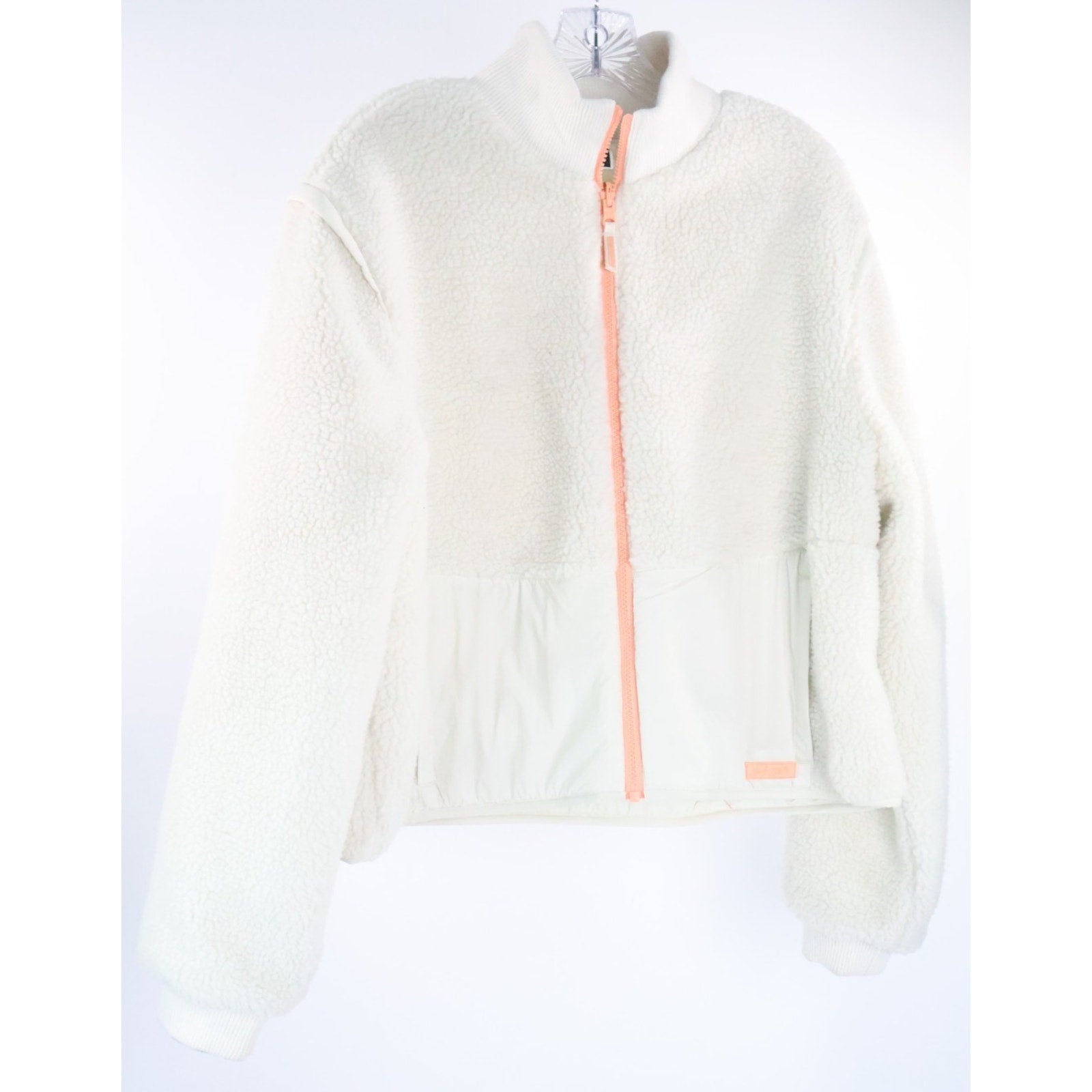 Bad Birdie Women’s The Cozy Jacket, Reversible Jacket, White Onyx, XL NEW Read