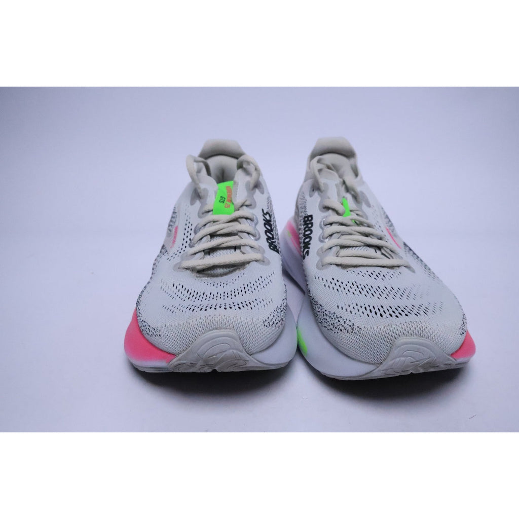 Brooks Adrenaline GTS 25 Oyster/Pink Running Shoes Women's Size 7 Excellent #294