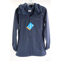 Columbia Rose Winds Softshell Hooded Jacket Women's S Blue FullZip Closure NWT