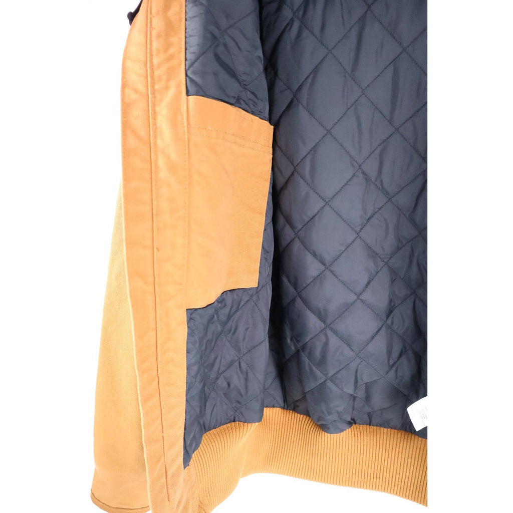 Carhartt Duck 3M Insulated Active Hooded Jacket Brown Men's Size Small New READ