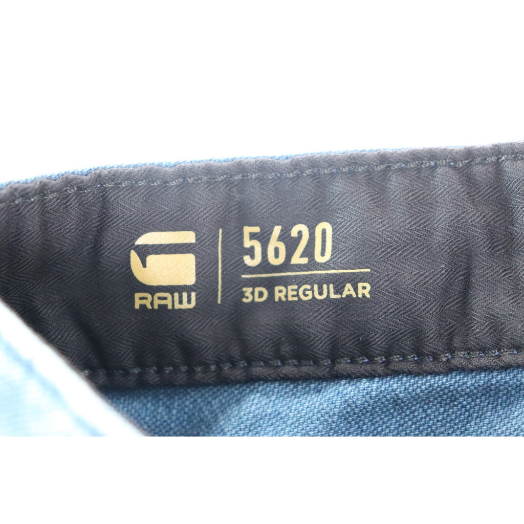 G-Star Raw 5620 Elwood 5620 3D Regular Men's 36 x 32 Indigo Blue NWT