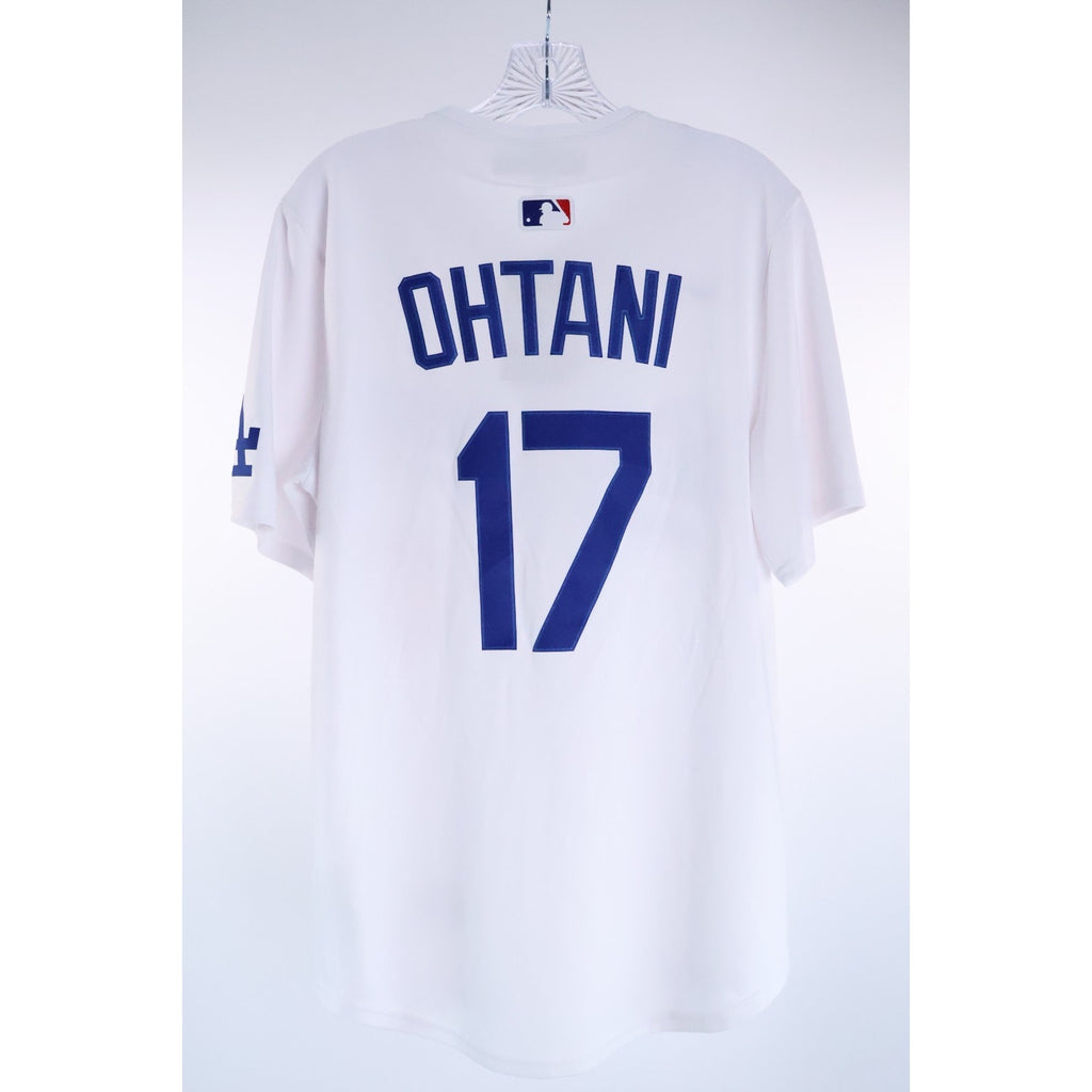 Shohei Ohtani #17 LA Dodgers Stitched Nike Home White Jersey Men's S NWT INV#11