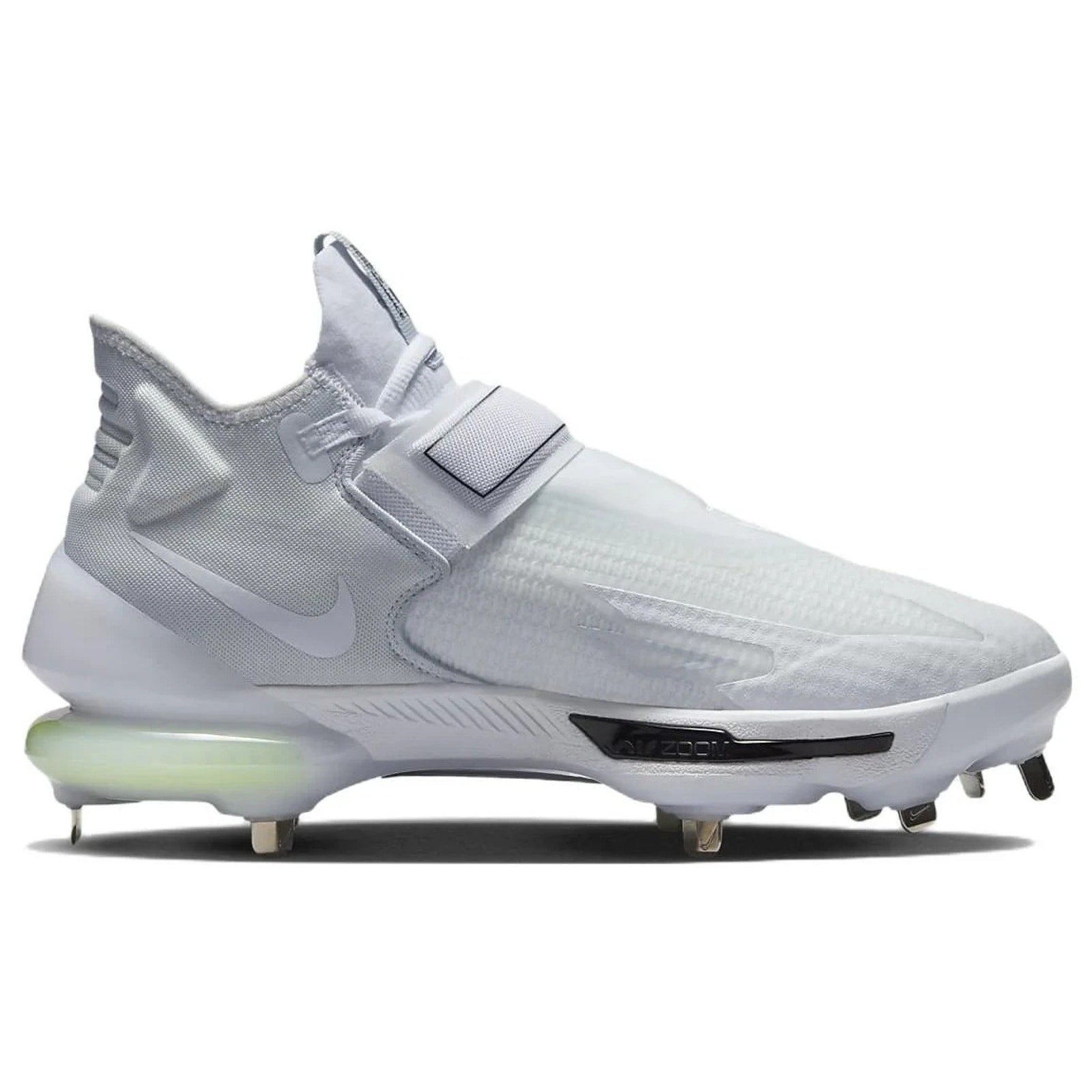 Nike Force Zoom Trout 8 Elite 'White Black Volt' CZ5913-100 Baseball Size 14