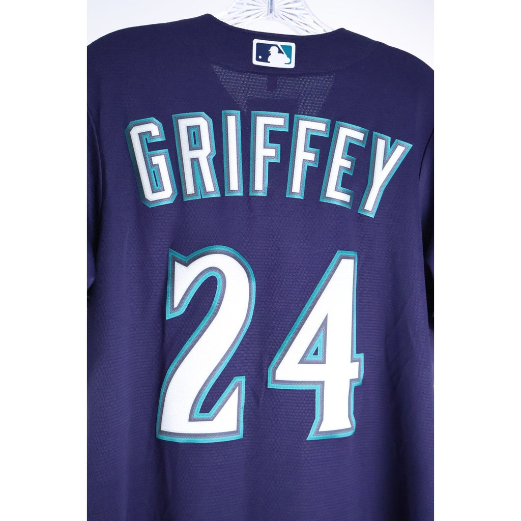 Ken Griffey Jr. Seattle Mariners Navy Blue Men's S Jersey Limited NWT Read MLB1