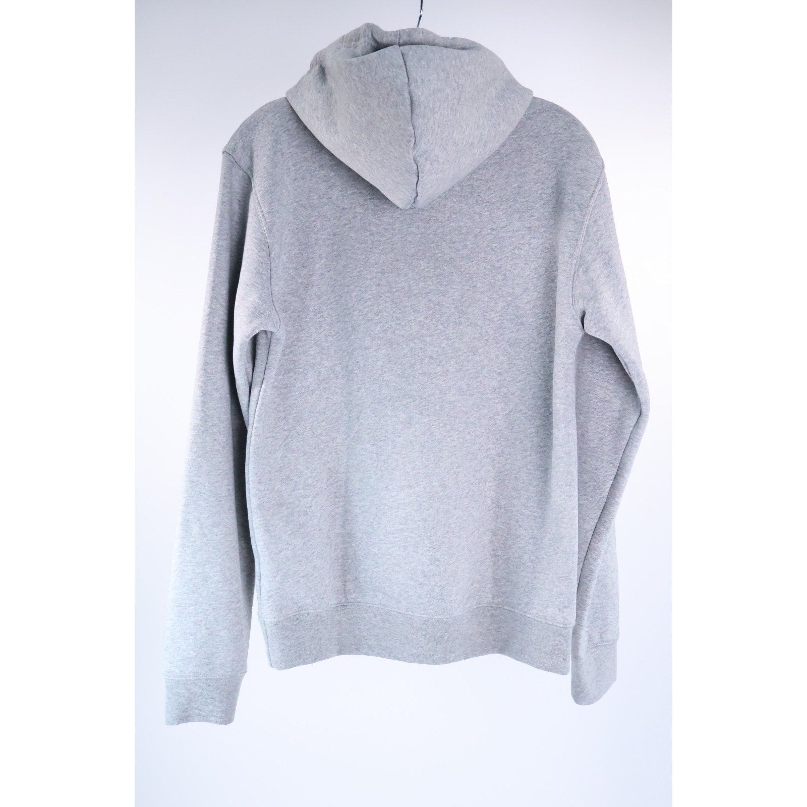 Adidas Men's Regular Size S Grey Essential Hoody Sweatshirt Trefoil IM4525 NWT