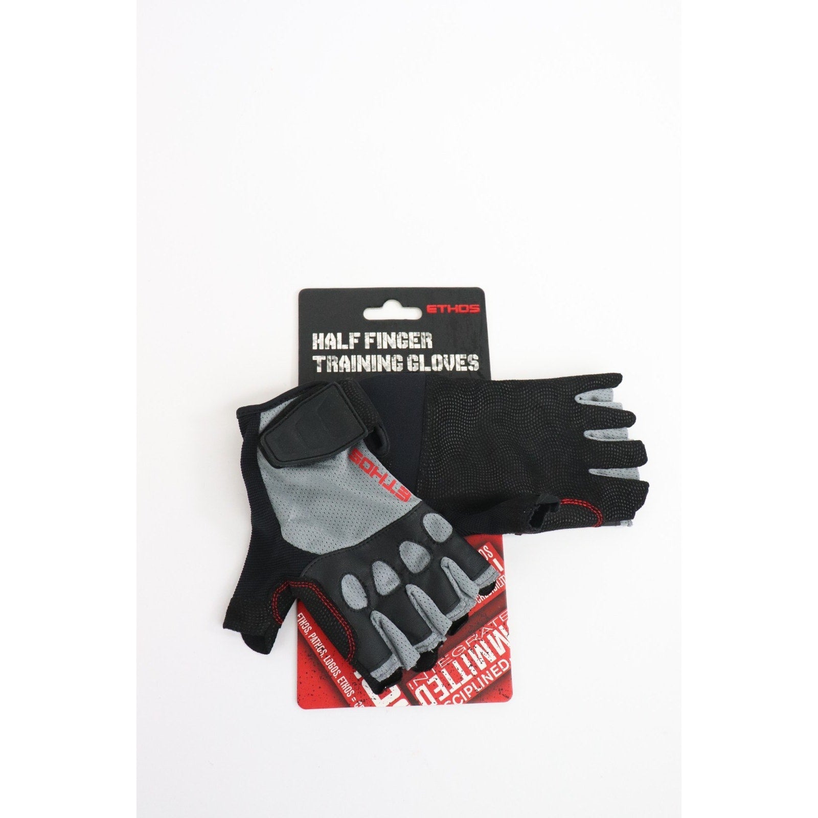 ETHOS Half Finger Training Gloves Size Small NWT
