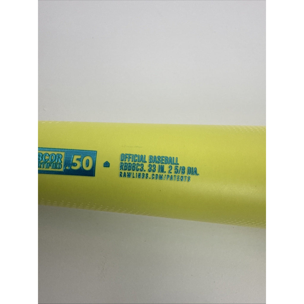 2026 Rawlings Clout AI BBCOR -3 Baseball Bat 33/30 2 5/8 in Alloy NEW READ #B19