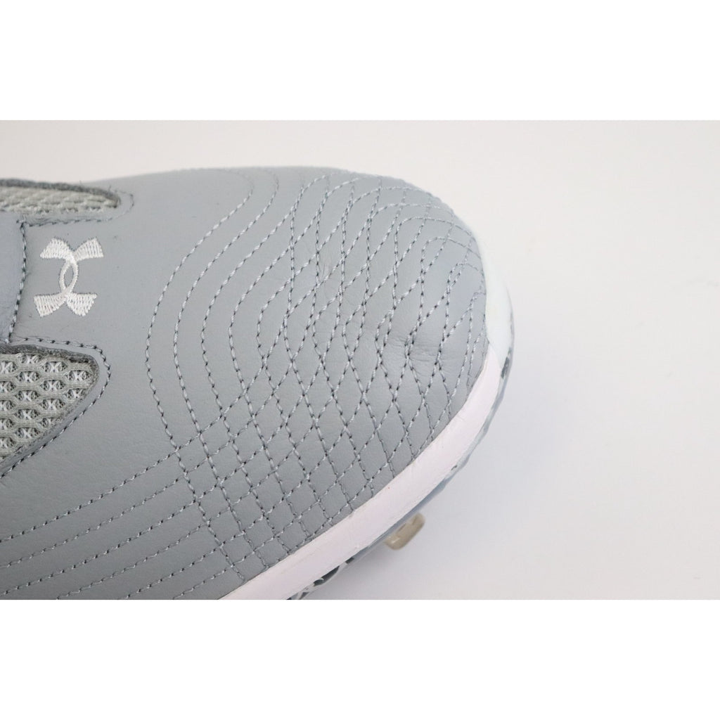 Under Armour Harper 7 Low ST Baseball Cleats 325582-101 | Men's Size 12 | Gray
