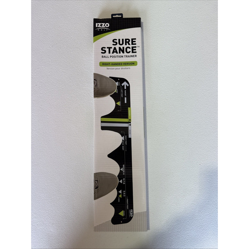 BULK 10 UNITS Izzo Golf Sure Stance Ball Position Trainer Right Handed Aid Hit