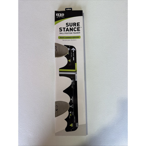 BULK 10 UNITS Izzo Golf Sure Stance Ball Position Trainer Right Handed Aid Hit