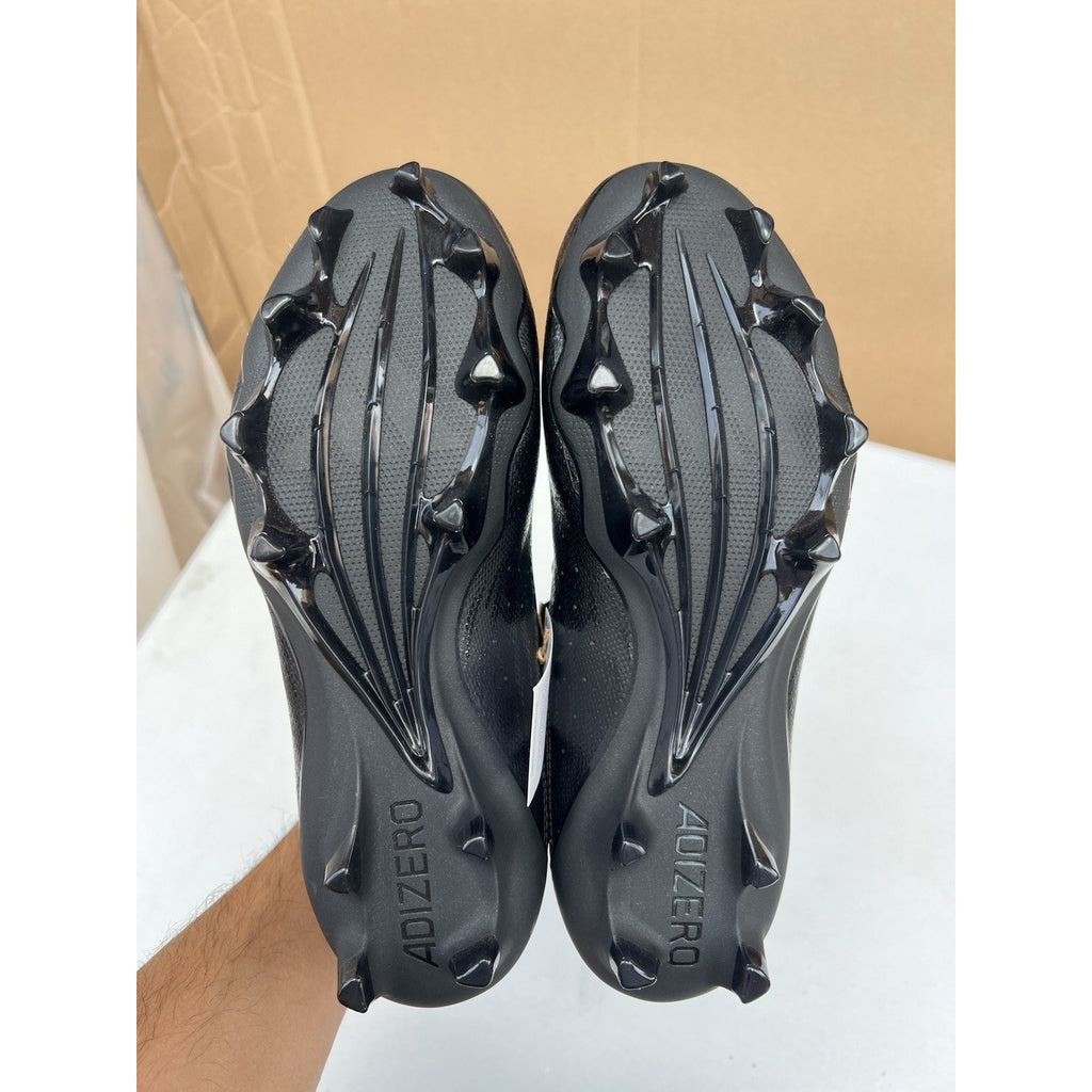 Adidas Adizero Chaos Black Lineman Cleats Mens Size 10.5 New ID9103