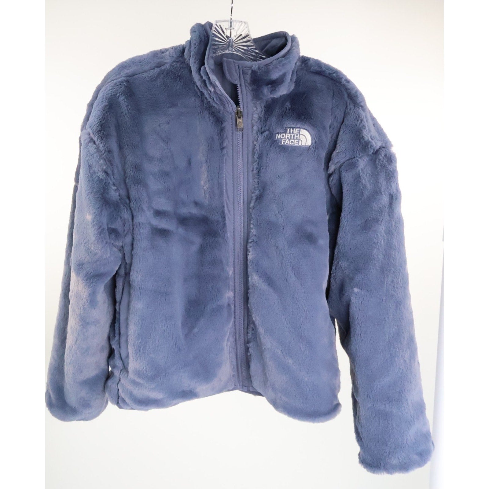 The North Face Teen Girls Reversible Shasta Full-Zip Black Jacket Size XL 14/16