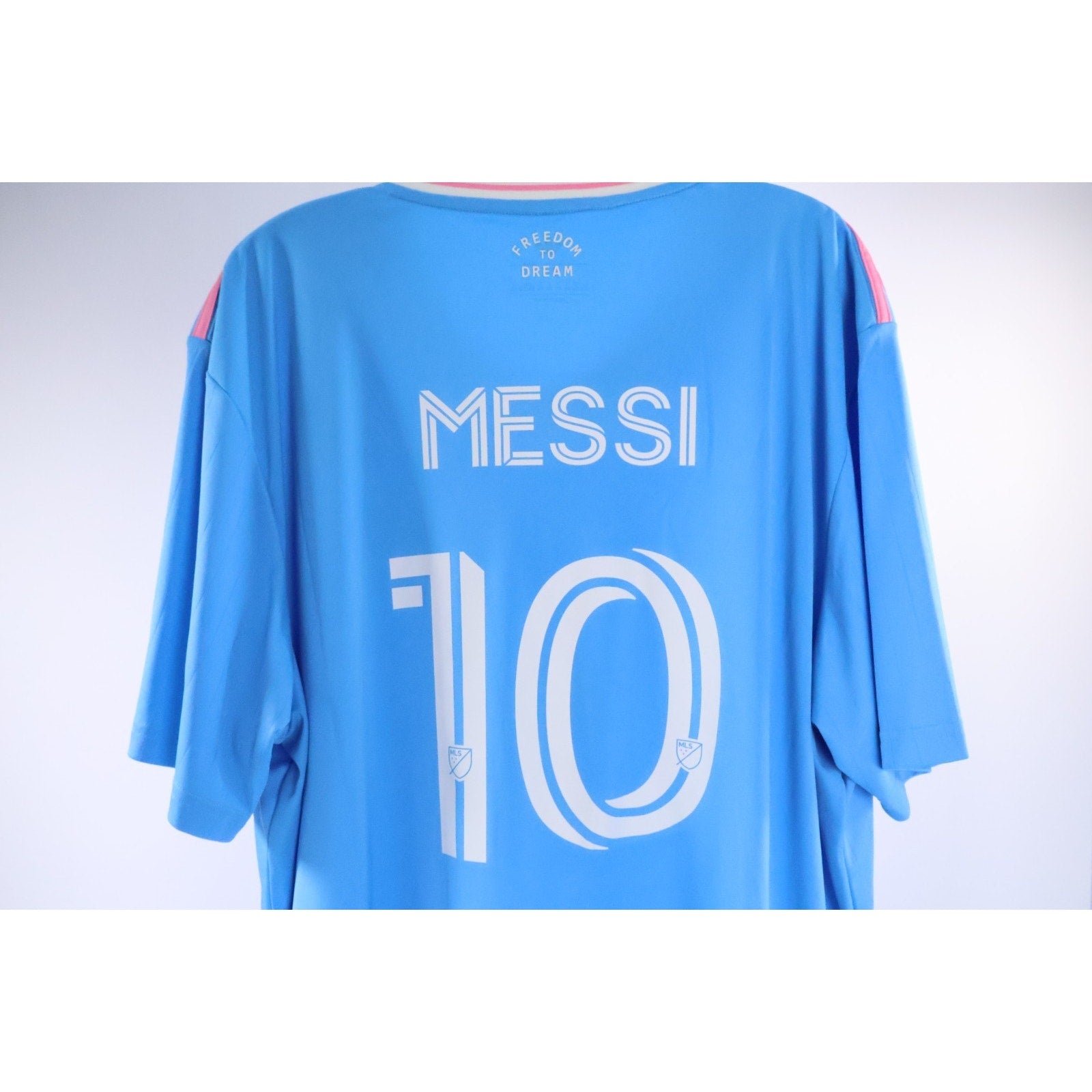 adidas Inter Miami CF Messi #10 Light Blue MLS Soccer 2025/2026 Jersey 2XL NWT