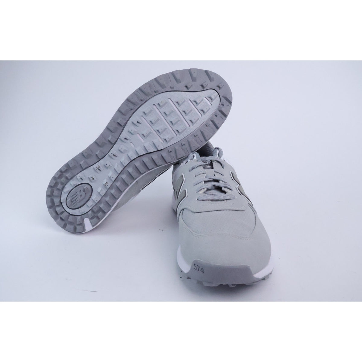 New Balance 574 Greens V2 MG574LG Light Grey Men Sz 10 Spikeless Golf Shoes #17