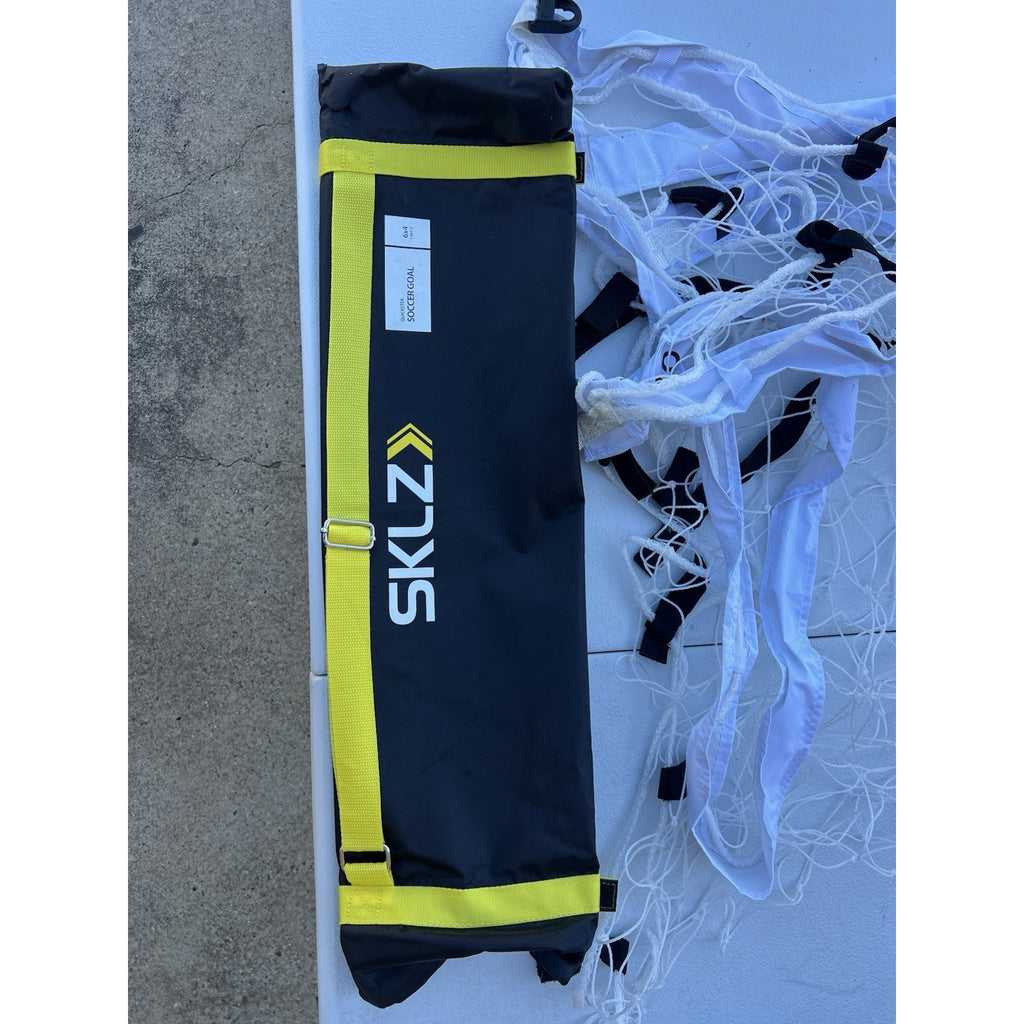 SKLZ Quickster Soccer Goal 6’x4’ Portable Training Net with Carry Bag – New Read