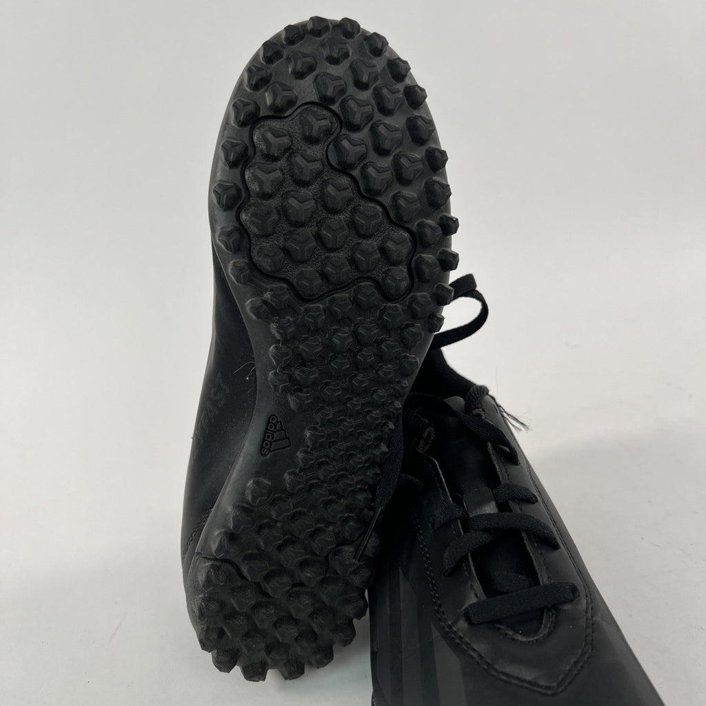 Adidas X Crazyfast.4 TF Soccer Cleats Youth US 3 Black Athletic Lace Up IE4084