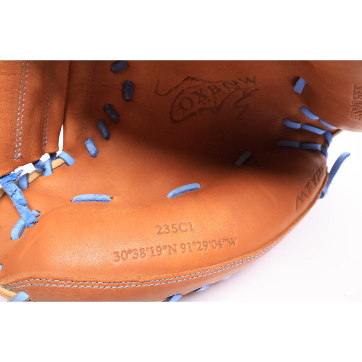 Marucci 33.5” M Type Oxbow Series Catchers Glove-RHT-Tan/Blue- READ