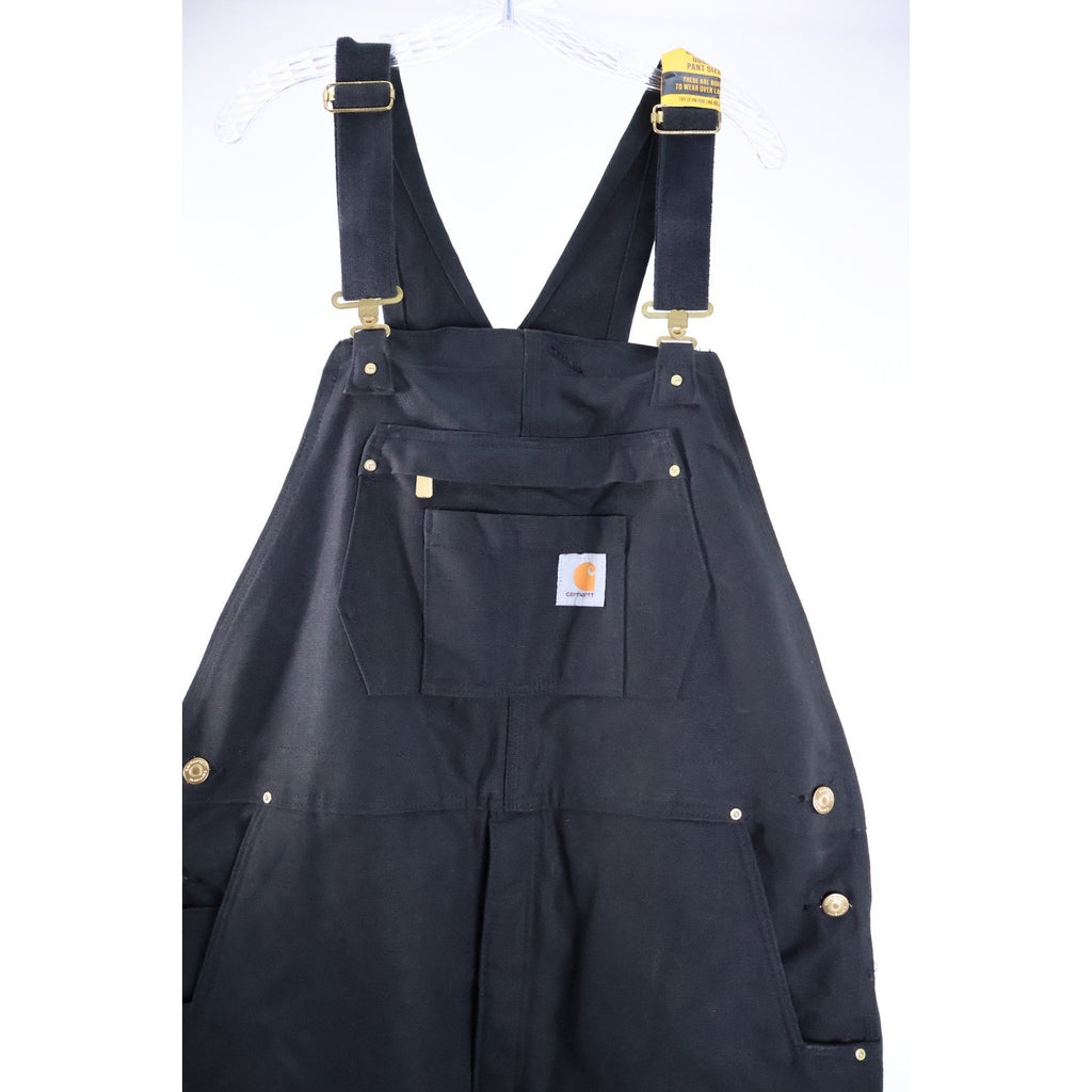 Carhartt Firm Duck Insulated Bib Overall Size Large Tall Men's OR4393-M NWT Read