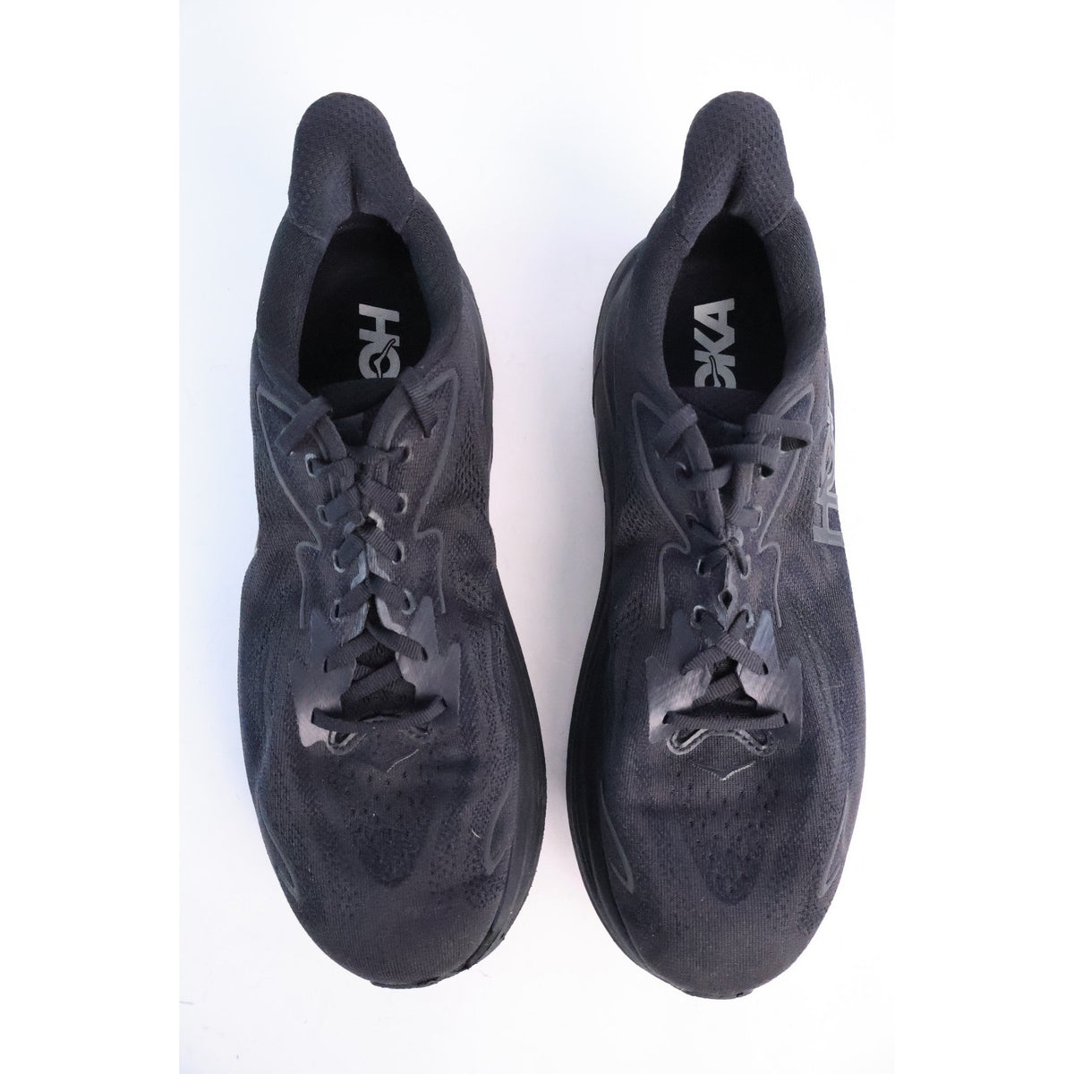 Hoka One One Clifton 10 Men's Running Shoes Size 10D Black #148