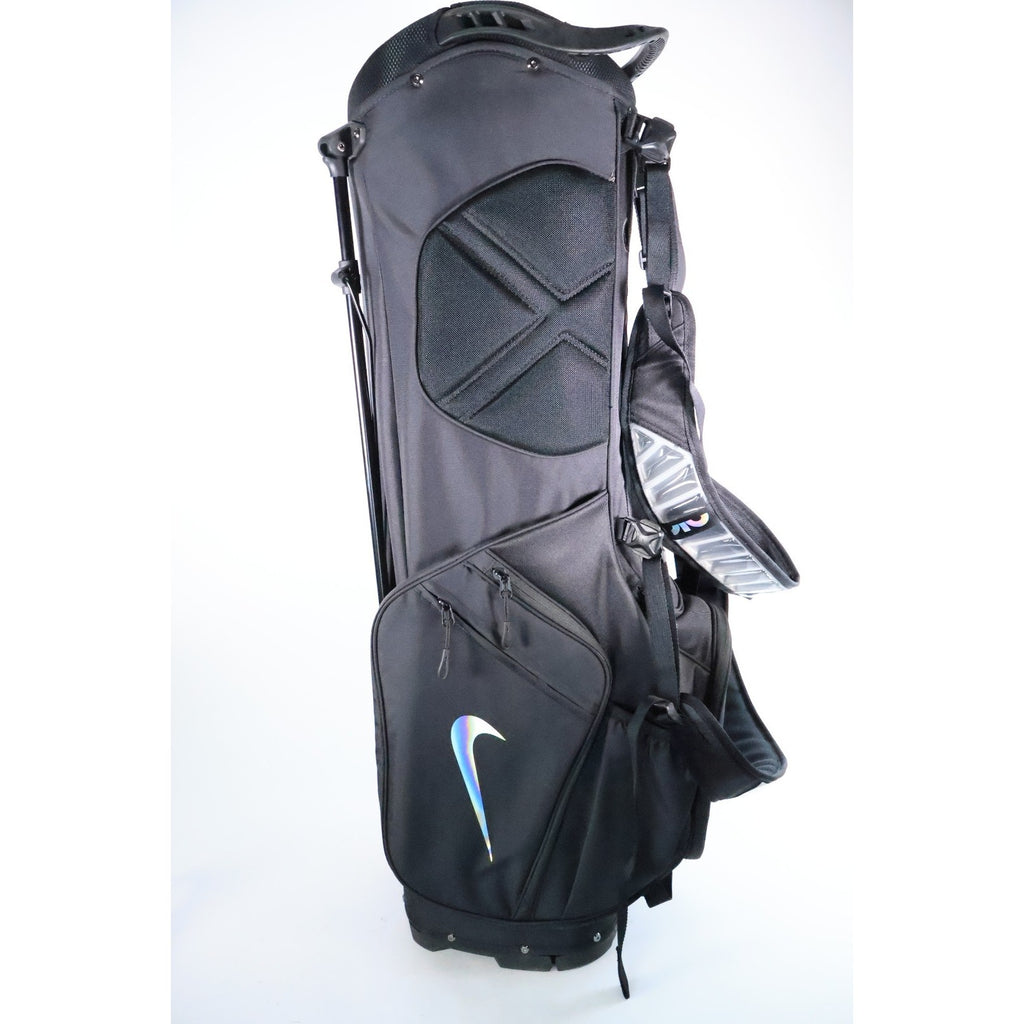 Nike 2026 Air Hybrid 2 Golf Carry Stand Bag 14-Way w/ Rain Hood Color: Black NEW
