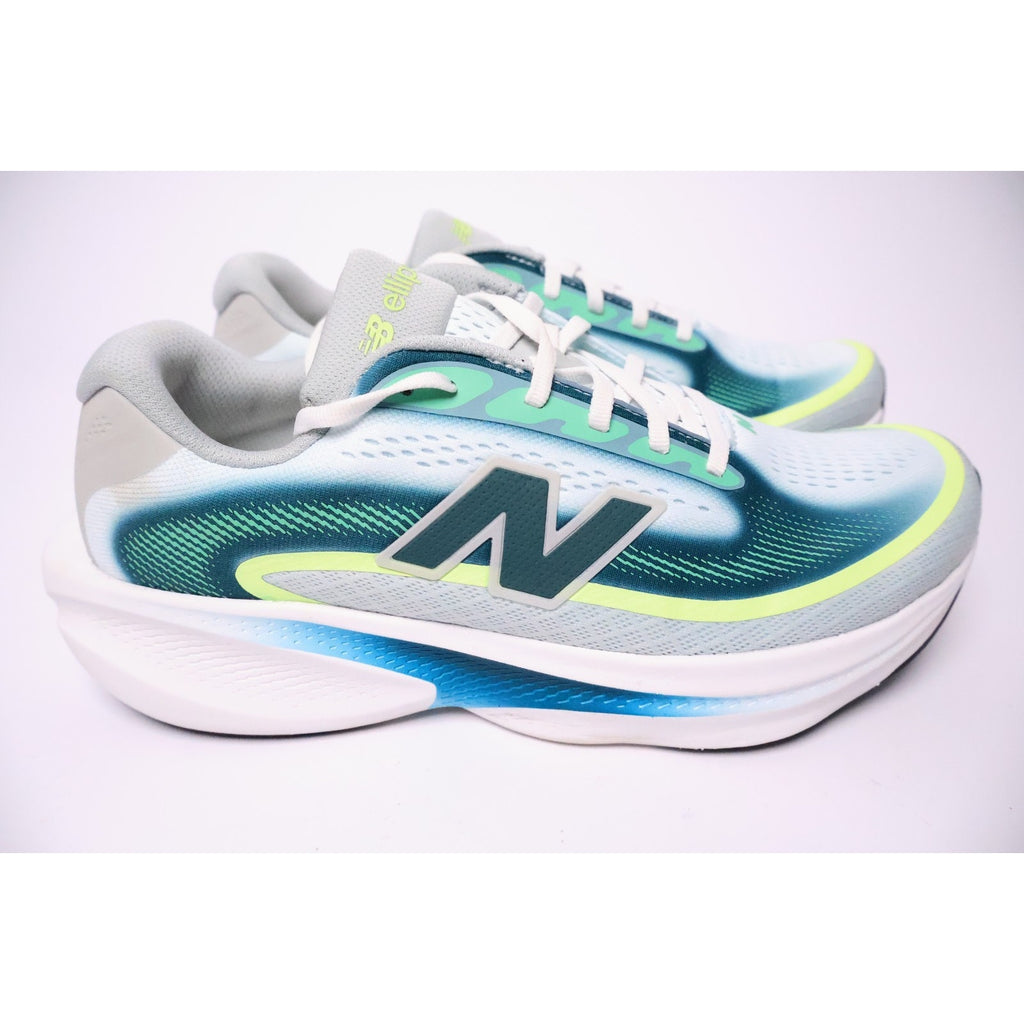 New Balance Ellipse V1 Men's Sz 9.5 Running Shoes Deep End Glint Blue #184
