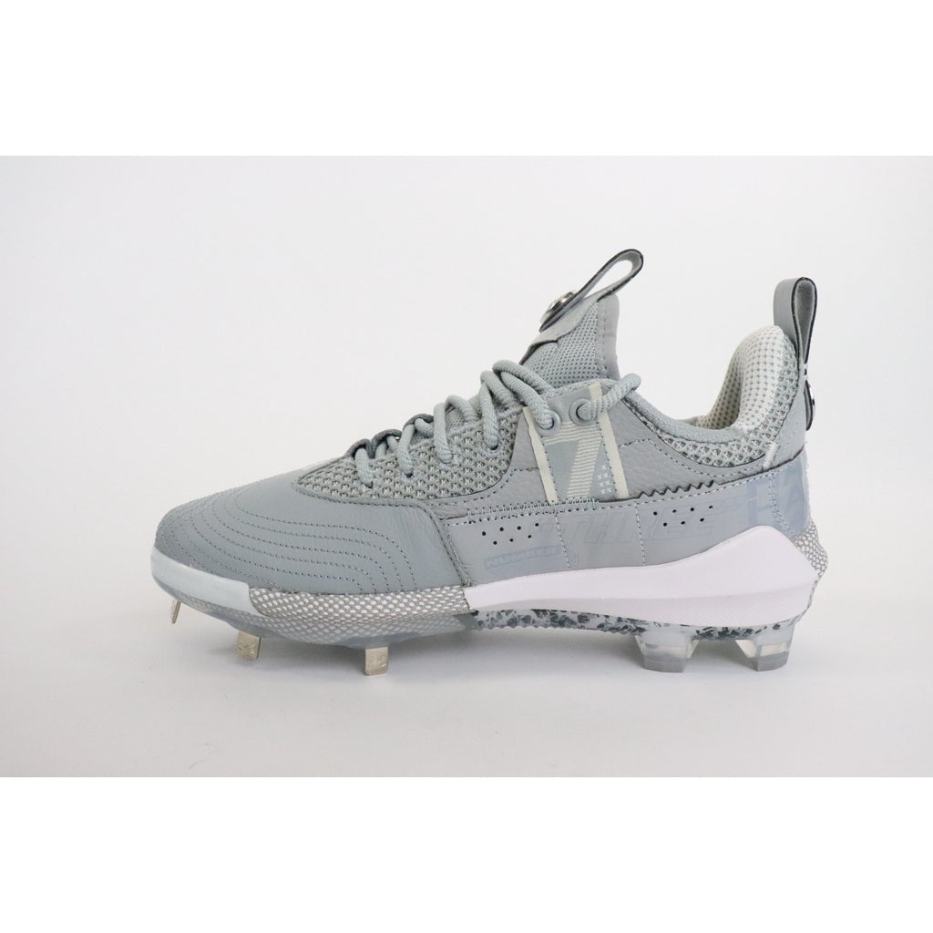 Under Armour Harper 7 Low ST Baseball Cleats 325582-101 | Men's Size 12 | Gray