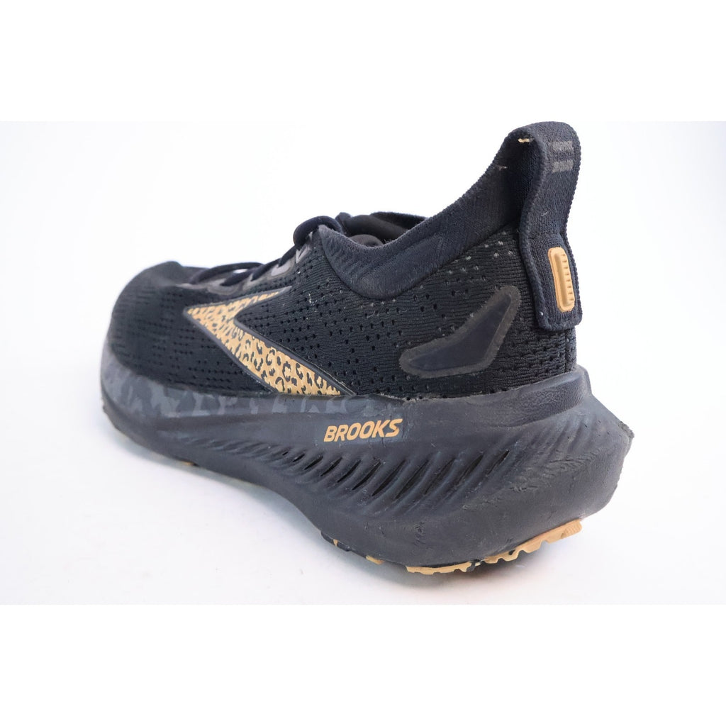 Brooks Glycerin GTS 23 Running Shoes Womens Sz7.5 Black/Asphalt/Iced Coffee #108