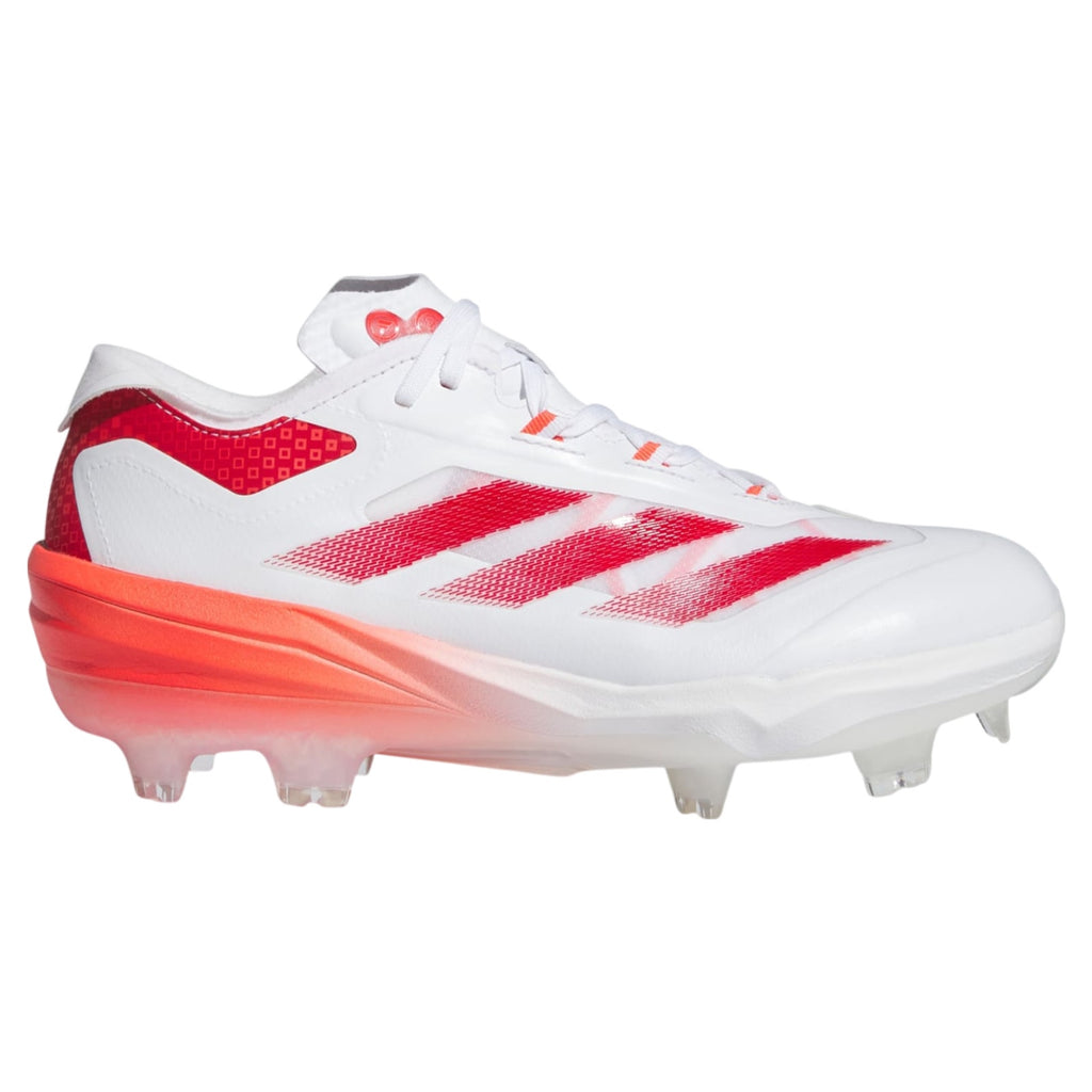 adidas Adizero Impact TPU Baseball Cleats Red White IH4729 Men's Size 17