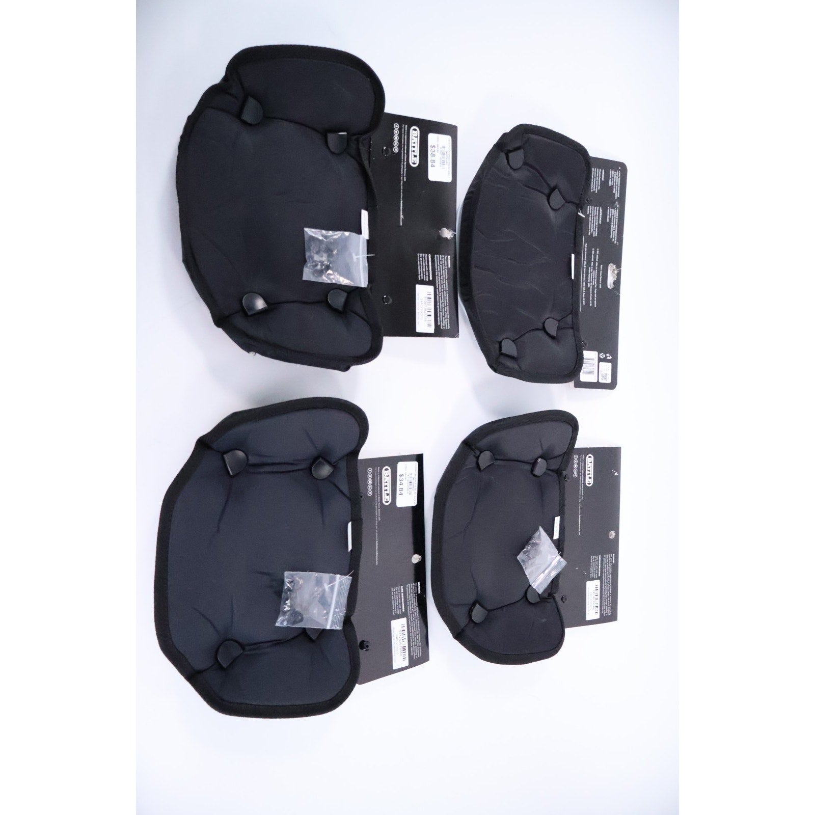 Lot Of 4 Adult Football Back Plate Battle / Adidas / NEW READ INV#207