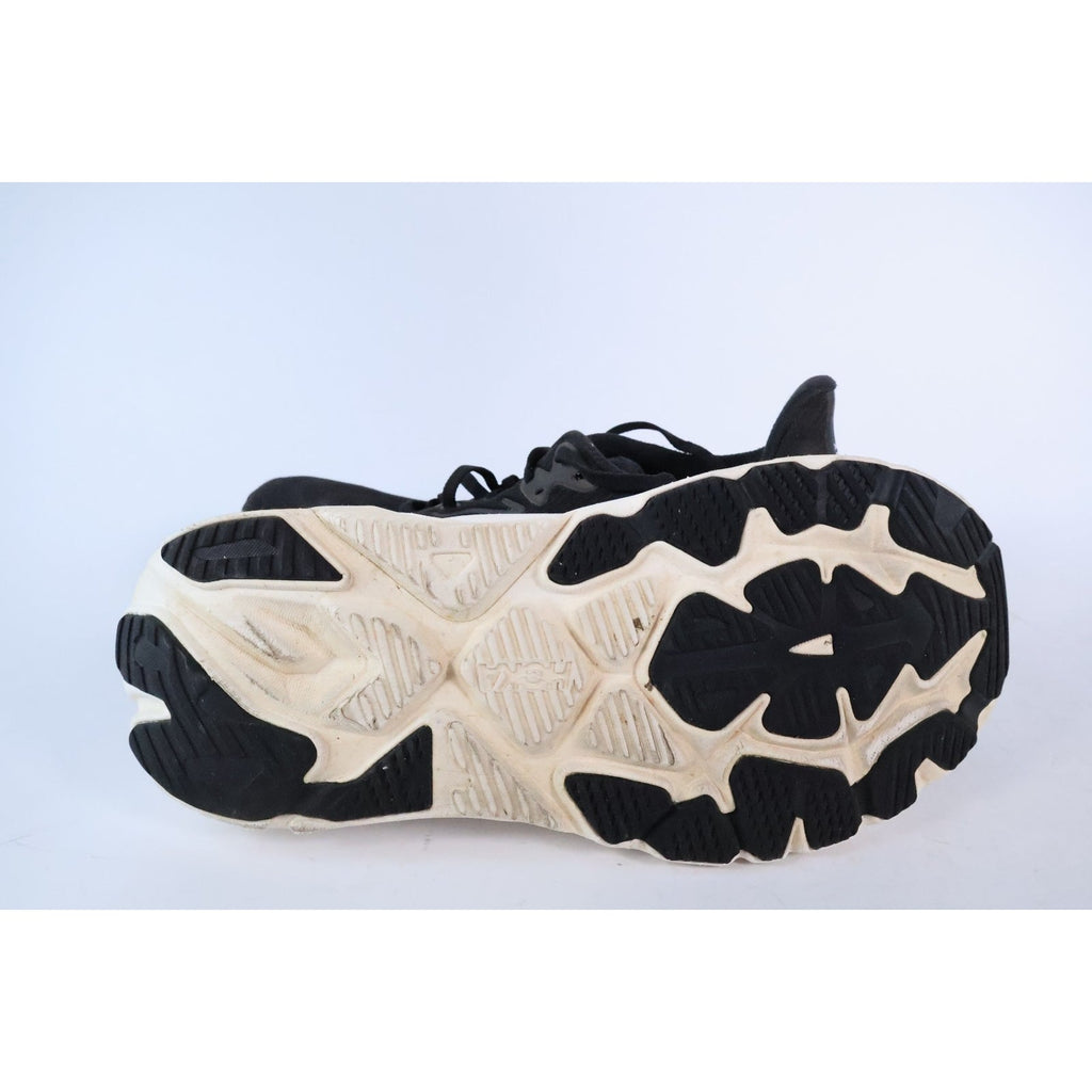Hoka One One Arahi 8 Men's Sz 9 Black White Athletic Running Shoes Sneakers #313