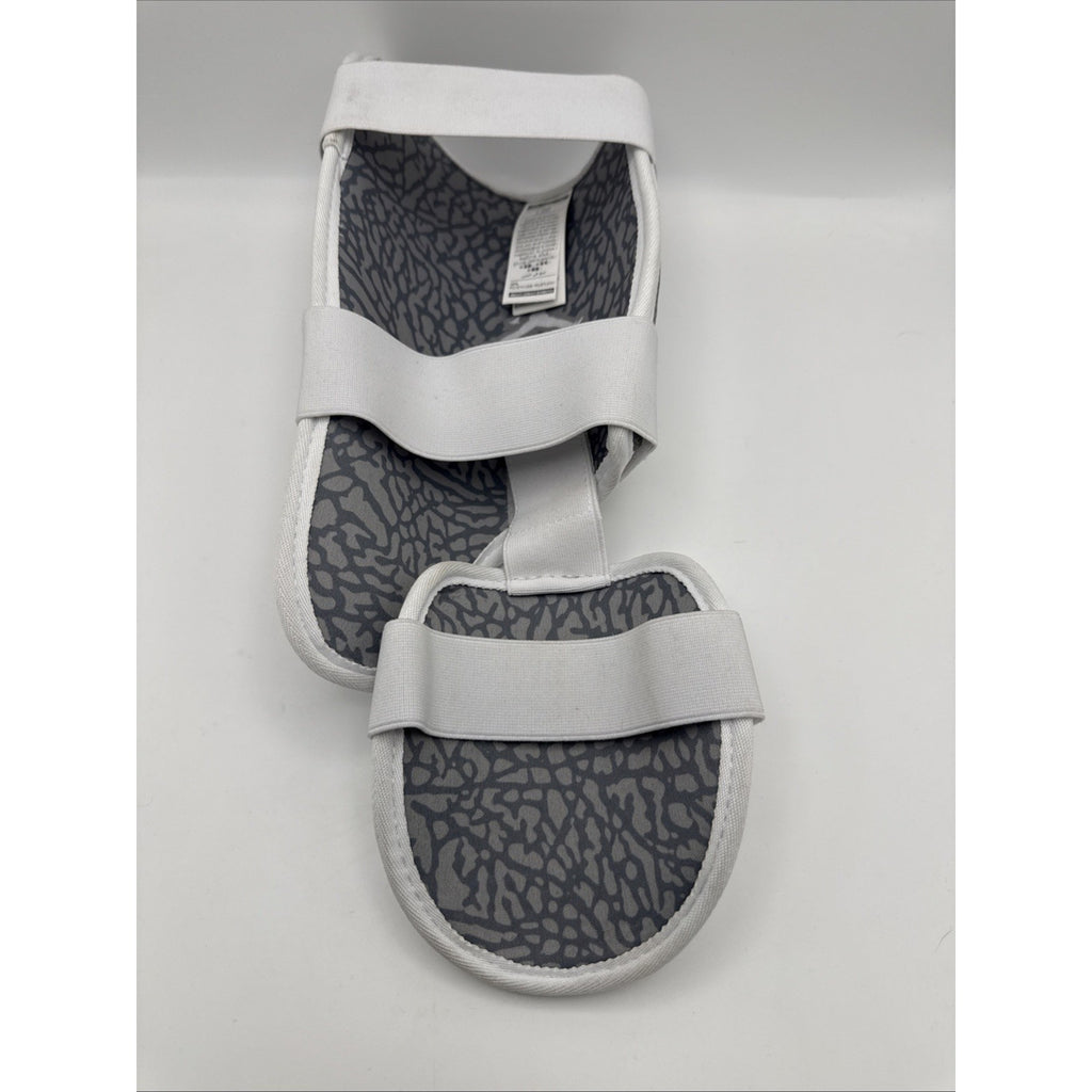 Nike Jordan Fly Batter's Leg Guard Adult OSFM Right White/Metallic Silver
