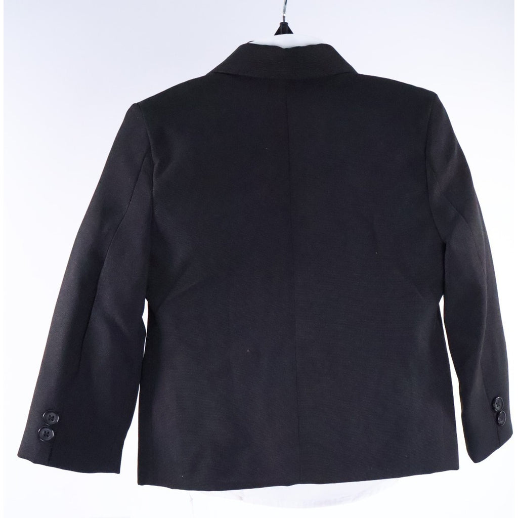 Nautica Black Tuxedo Suit For Child Kid Size 3T (Jacket + Shirt Only) NWT Read
