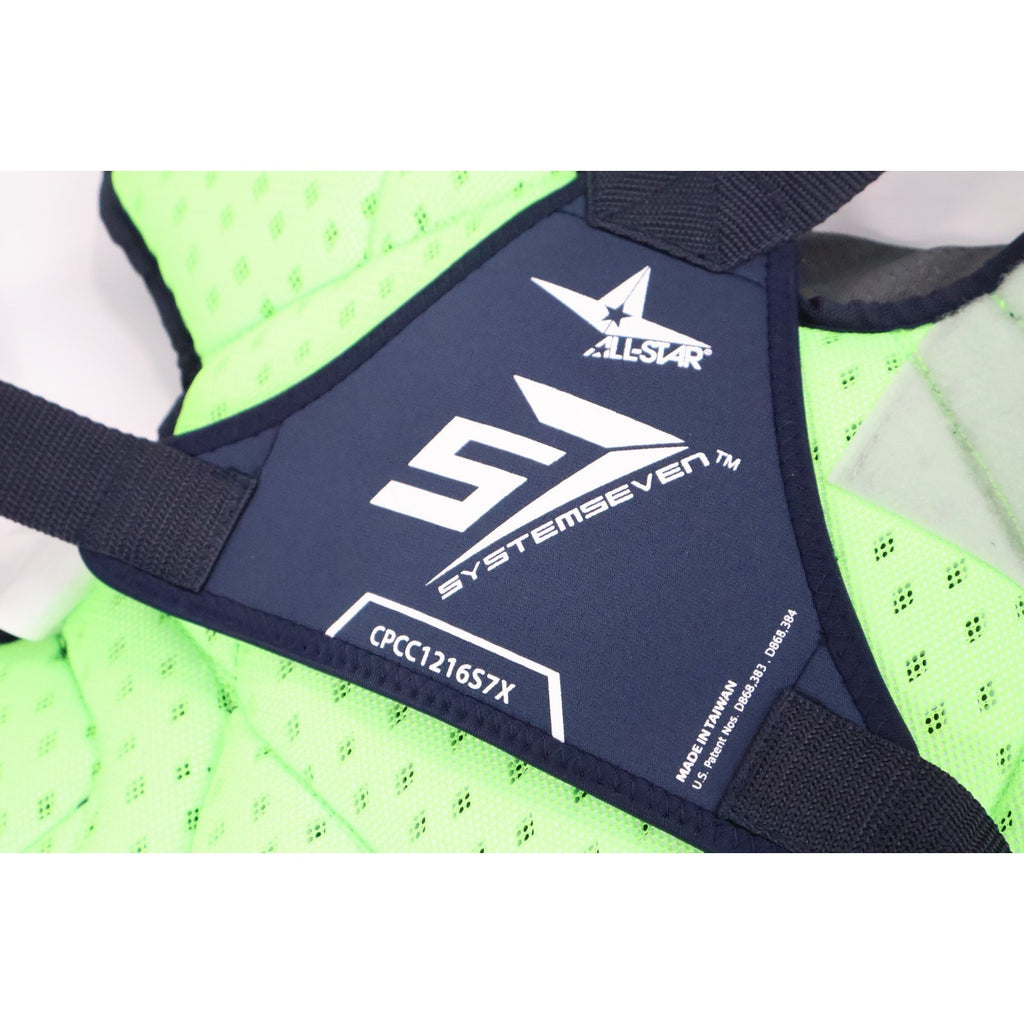 All-Star System7 Axis NOCSAE Baseball Catcher's Chest Protector Age 12- 16 NEW