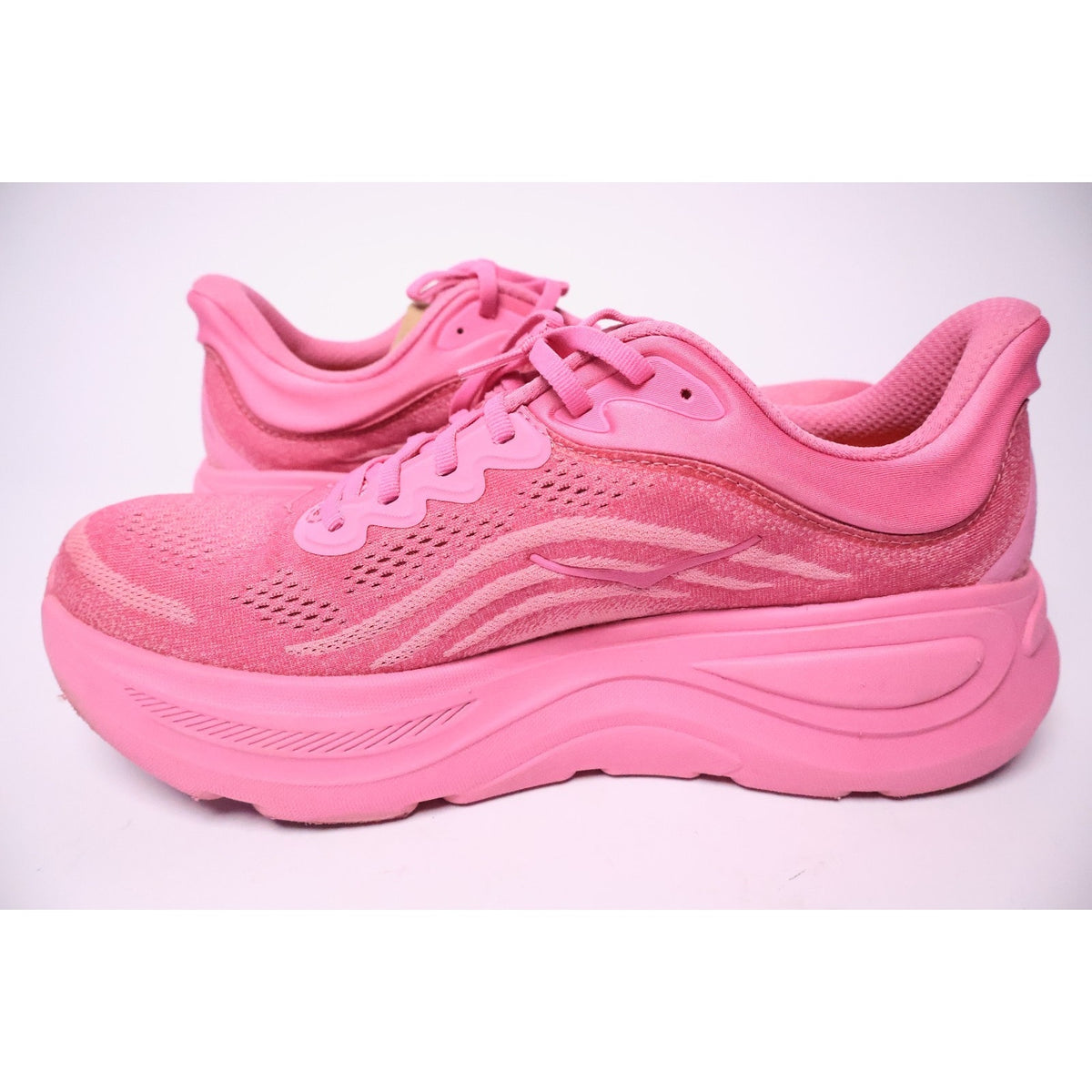 Hoka Bondi 9 Women's Size 11B Pink Running Shoes Sneakers #201