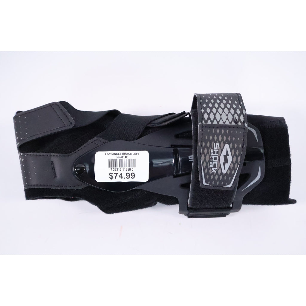 Shock Doctor Ankle W/Molded Support Guards /Cross Straps Level 3 Left Medium NEW