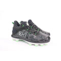 Under Armour Harper 8 Elite SZ 4.5Y Black Green Baseball Cleats 3026595-001 NEW