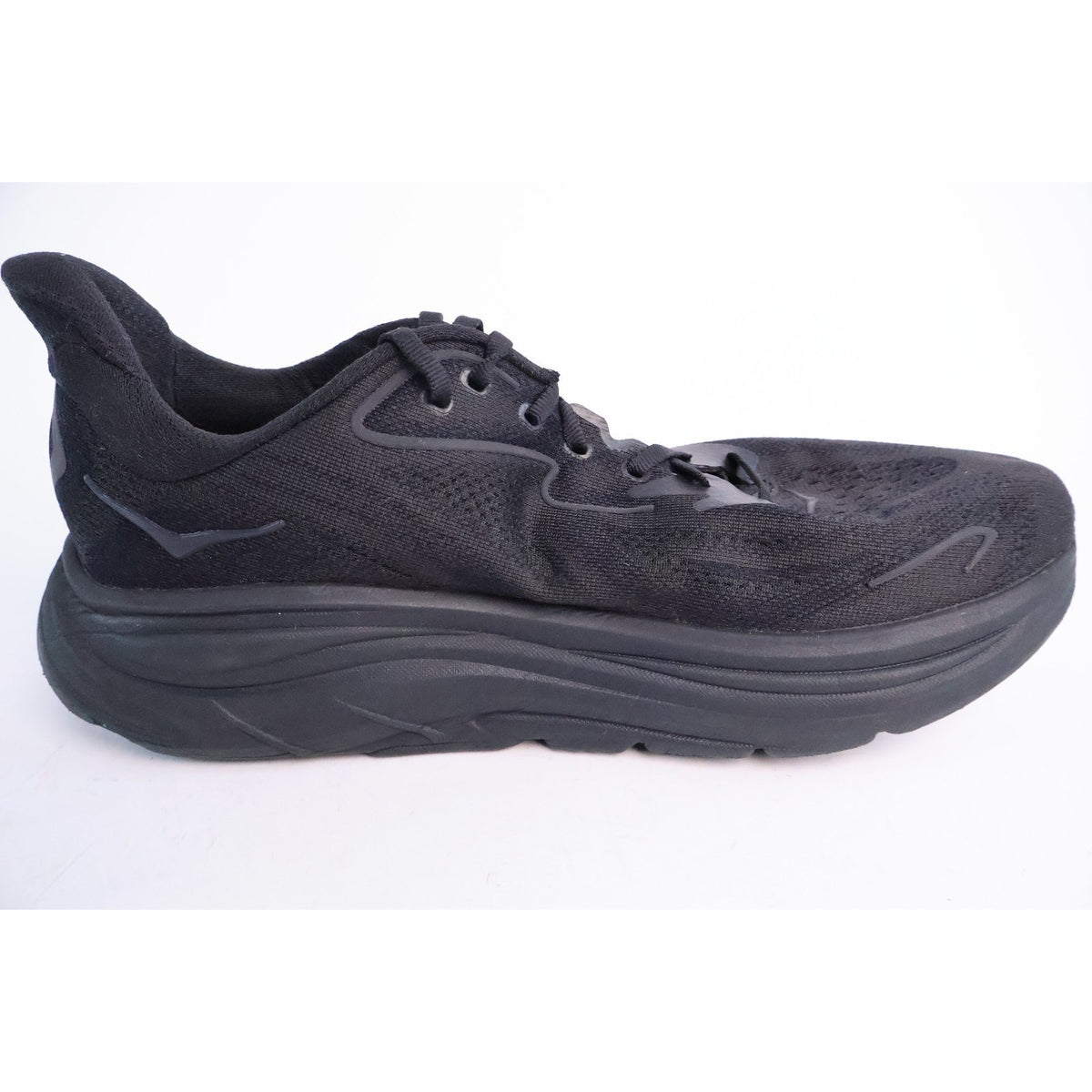 Hoka One One Clifton 10 Men's Running Shoes Size 10D Black #148
