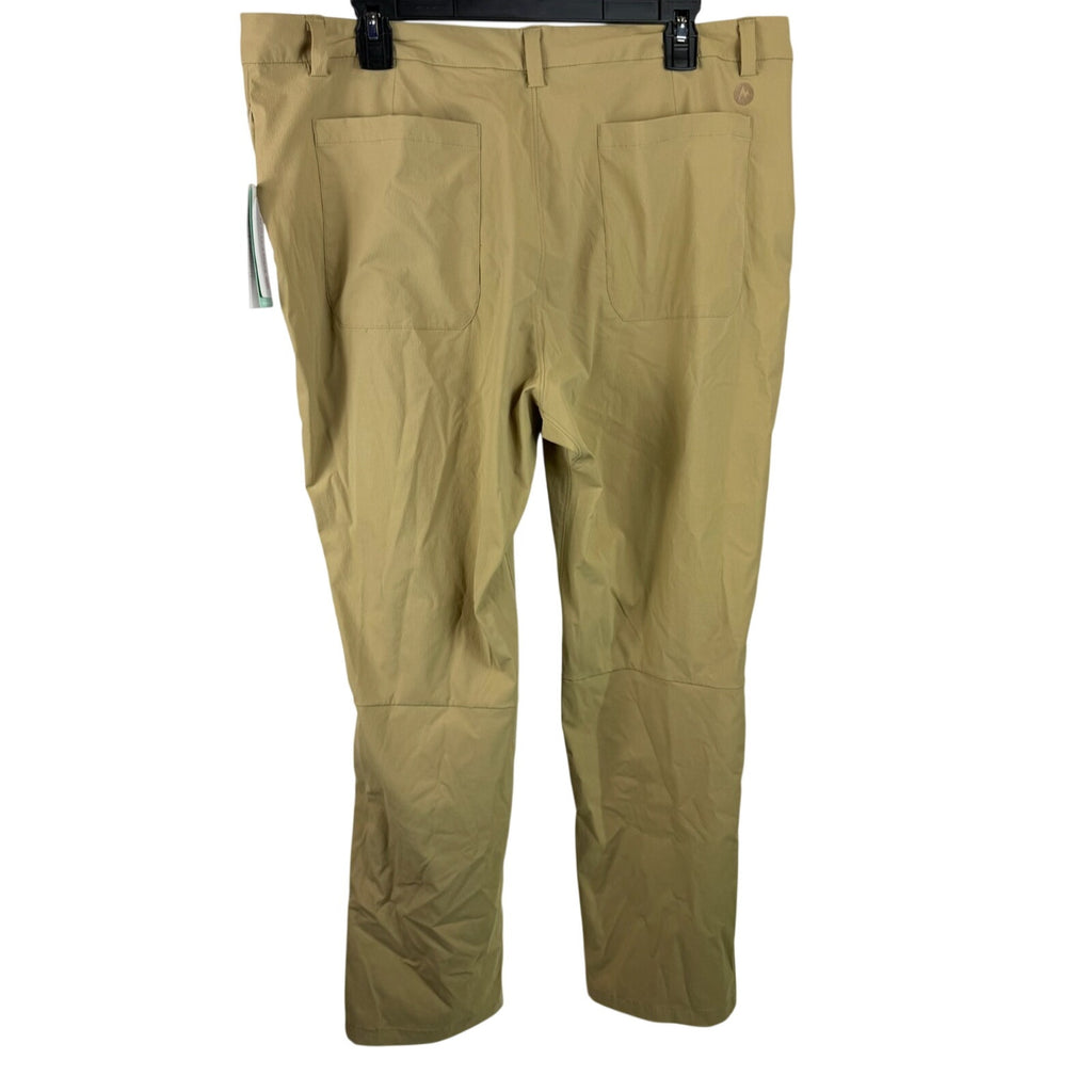 Marmot Arch Rock Pants Women's Size 16 Shelter Tan Hiking Outdoor MSRP $85