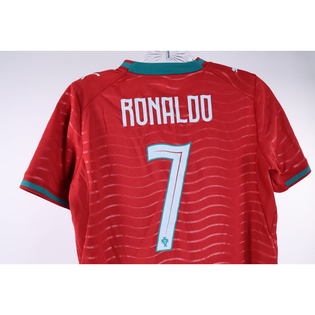 Cristiano Ronaldo #7 CR7 Official Portugal Puma Home 2026  Jersey Size Youth M NWT Read