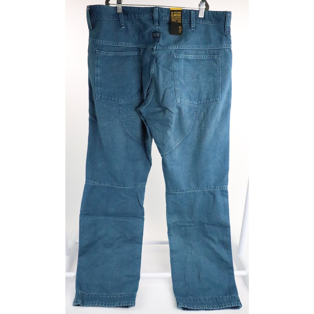 G-Star Raw 5620 Elwood 5620 3D Regular Men's 36 x 32 Indigo Blue NWT