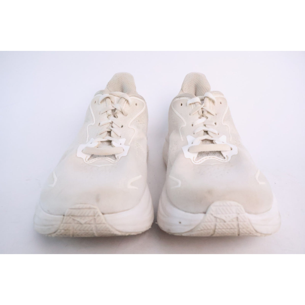 Hoka One One Clifton 10 Women's White/White Sz 7D Wide 1162050 WWH #151