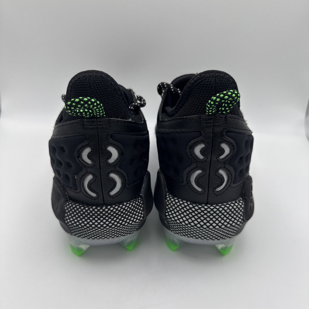 UNDER ARMOUR UA Harper 8 Low ST Metal Baseball Cleats Mens Size 7.5 Black Noir