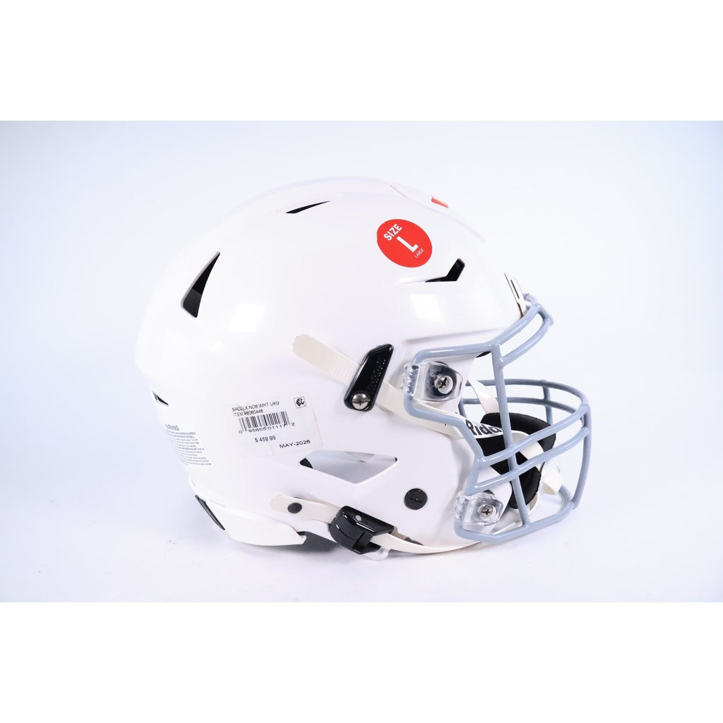 Riddell SpeedFlex ND6 White Youth Football Helmet Size Large 2026 New Read #63