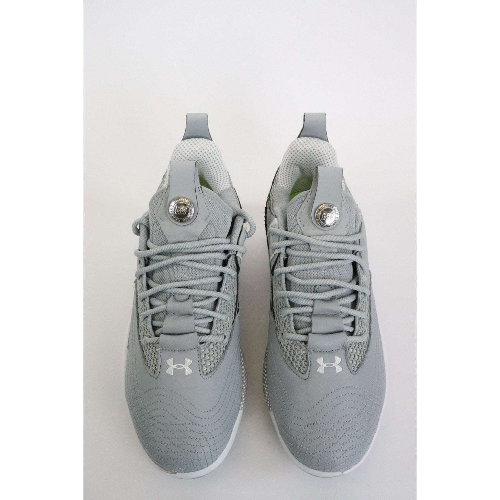 Under Armour Harper 7 Low ST Baseball Cleats 325582-101 | Men's Size 12 | Gray